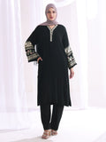 Dianthus Noir Kameez & Trouser