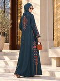 Falasteen Teal Abaya
