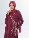 Golden Leaves Abaya