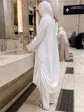 Noor-e-Safa White Abaya