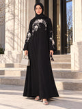 Kiku Petals Abaya