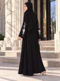 Kiku Petals Abaya