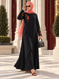 Maple Noir Abaya