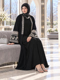 Midnight Dianthus Kimono