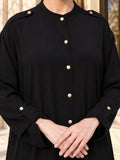 Military Black Abaya