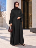 Noir Farasha Abaya