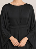 Noir Farasha Abaya