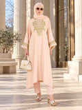 Noor-e-Zari Set —Blush
