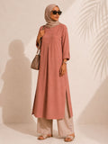 Breeze Line Dress — Spiced Apple Cider Abaya