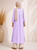 Breeze Line Dress — Lilac Haze Abaya
