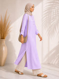 Breeze Line Dress — Lilac Haze Abaya