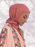 Taro Silk Chiffon Scarves