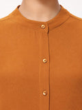 Timeless Mustard Abaya